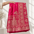 Gulab Zari Silk Saree
